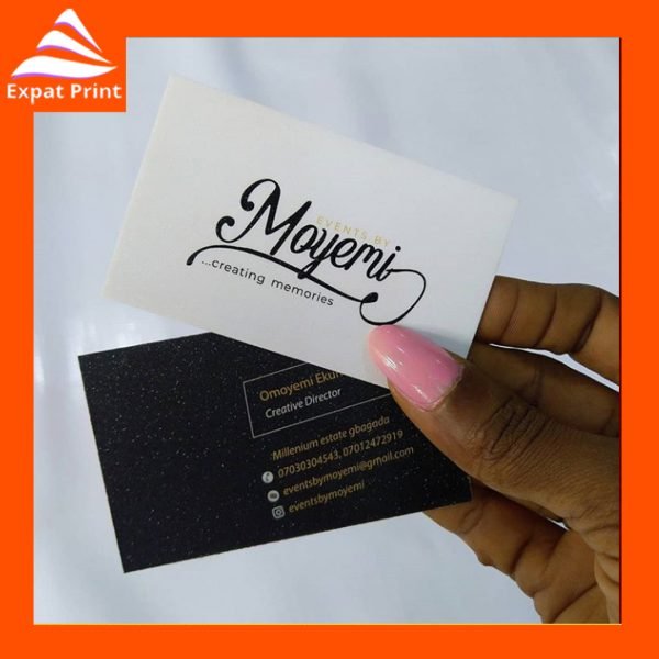 Laminated Business Cards (Sand Texture Finish)